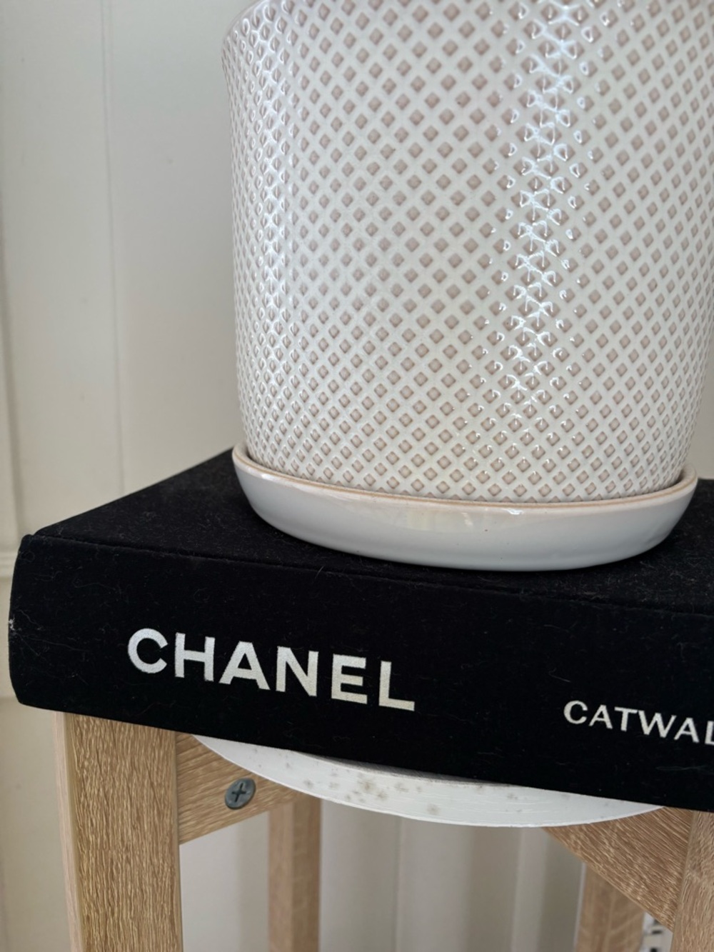 CHANEL Black Hardcover Fashion Book